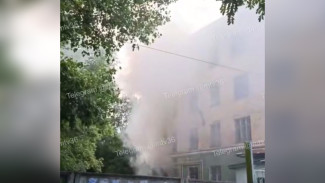 Пожар в общежитии ВГТУ в Воронеже потушили