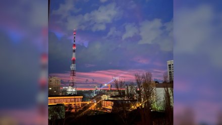 Воронежская телебашня украсится звёздными переливами в честь Дня космонавтики