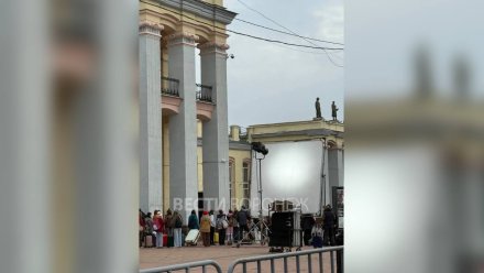Съёмки детского фильма проходят на территории вокзала Воронеж-1