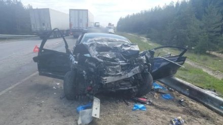 Ребёнок погиб и 3 взрослых пострадали в массовом ДТП в Воронежской области