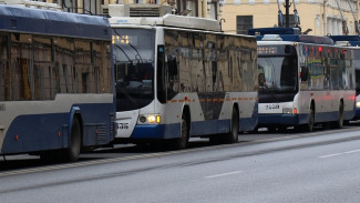 В Воронеже временно остановили движение всех троллейбусов из-за непогоды