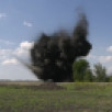 В Воронежской области сняли на видео взрыв 250-килограммовой авиабомбы