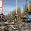 В Воронеже кольцевой перекрёсток на МП перекрыли из-за коммунальной аварии