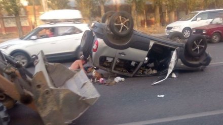 В массовом ДТП в Воронеже пострадали два человека и две собаки