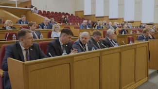 В Воронежской облдуме состоялось собрание в честь 30-летия Конституции России