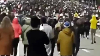 Тысячи воронежцев в пандемию собрались на Чернавском мосту ради салюта: появилось видео 