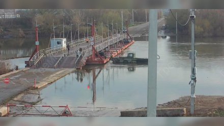 Движение по понтонный мосту в воронежском Шилове открыли спустя 12 дней
