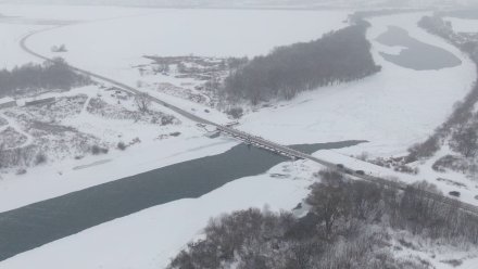 Хутор и село в Лискинском районе оказались отрезаны от цивилизации из-за отсутствия моста