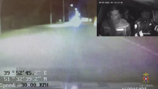 Ребёнка с травмой головы доставили на патрульной машине в воронежскую больницу