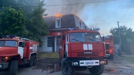 «Магнит» и банкетный зал загорелись в Острогожске