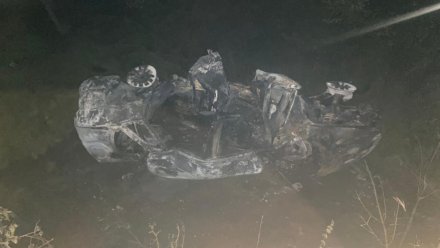 Стало известно состояние подростков, брошенных в горящей машине после ДТП под Воронежем
