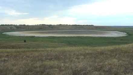 В Воронежской области пересохло особо охраняемое озеро Бабье