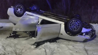 Компания молодёжи пострадала в перевернувшейся «Ладе» в Аннинском районе
