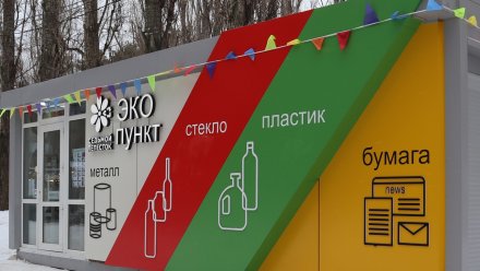 В воронежском парке «Дельфин» открылся экопункт