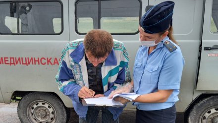 Медики насильно госпитализировали больного туберкулёзом в Воронежской области