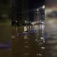 Воронежцы сняли на видео ночной заплыв на сапах по затопленной улице