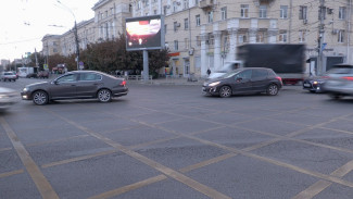 В Воронеже водителям удалось избежать штрафов за нарушения на вафельной разметке