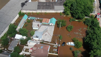Затопленные после аварии воронежские дома сняли на видео с высоты птичьего полёта
