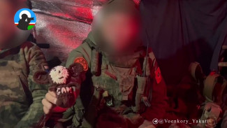 Воронежский Чебурашка стал талисманом для участника СВО из Якутии