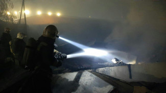 Под Воронежем едва не сгорел крахмальный завод