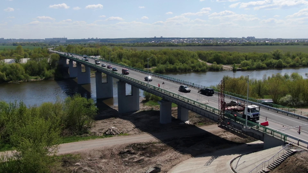 В Воронежской области под мостом