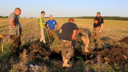 В Воронежской области нашли останки 24 красноармейцев и 40 солдат вермахта