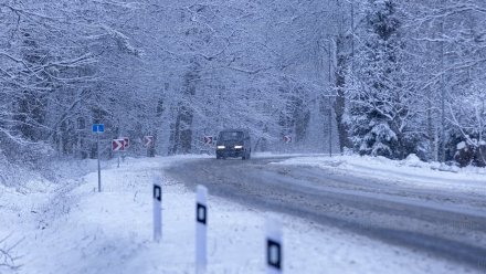 Воронежских автомобилистов предупредили о снеге с дождём на М-4 «Дон»