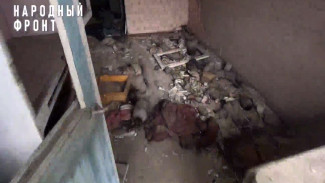Разрушенный барак в Воронежской области внезапно включили в план капремонта