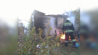 В сгоревшем доме в воронежском селе погиб 70-летний мужчина