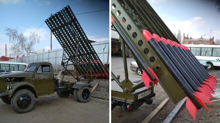 В воронежском селе изготовили точную копию легендарной «Катюши»