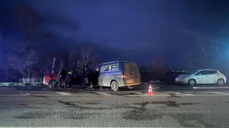 Водитель Kaiyi погиб в лобовом ДТП с микроавтобусом под Воронежем