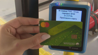 В воронежских маршрутках установили дополнительные терминалы