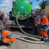 В Воронеже 40 человек работают на месте коммунальной аварии у памятника Славы
