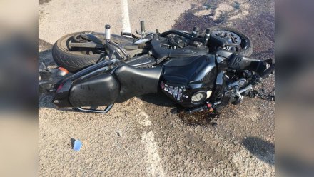 Мотоциклист разбился насмерть после столкновения с иномаркой под Воронежем