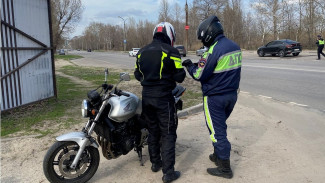 Воронежские полицейские открыли мотосезон