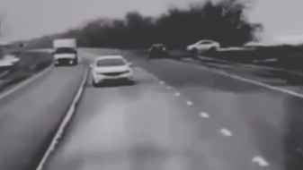 Появилось видео момента ДТП с 3 погибшими на воронежской трассе