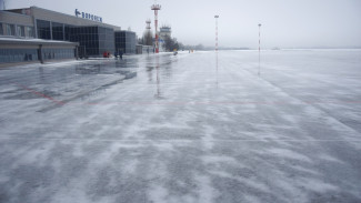 Воронежский аэропорт возобновил работу после ледяного дождя