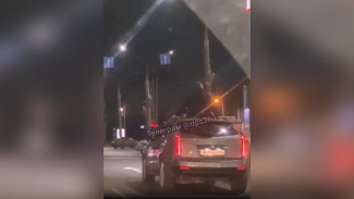 В Воронеже оштрафовали прокатившую парня на крыше Cadillac автомобилистку