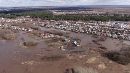 Из затопленных воронежских райцентров начала уходить большая вода