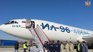 Первый полёт воронежского лайнера сняли на видео