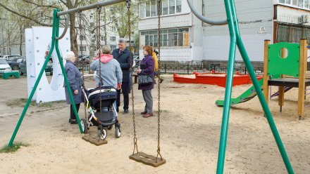 В Воронеже в рамках «партийного десанта» оценили детские площадки