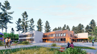 Воронежцам показали, как будет выглядеть новая школа в Хохольском районе