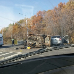 Под Воронежем в страшном ДТП с иномаркой и «Жигулями» пострадало 4 мужчин