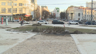 В Воронеже заново уложат булыжную мостовую у памятника Никитину