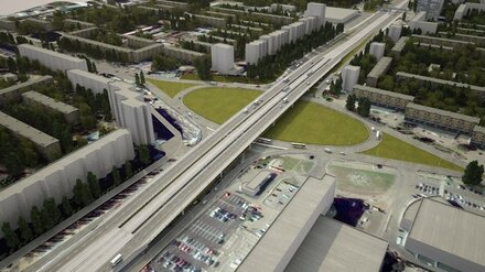 В обновлённой схеме Остужевской развязки найдётся место для воронежского метро