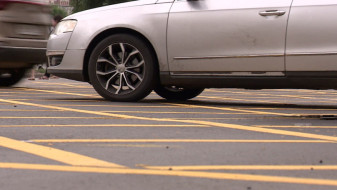 В Воронеже спустя год начнут штрафовать водителей на вафельной разметке