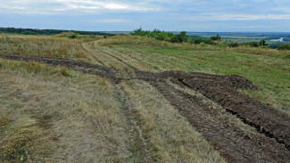 Под Воронежем вдоль уникальных славянских курганов выкопали траншею