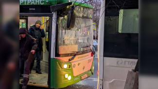 Два автобуса столкнулись на «Заставе» в Воронеже