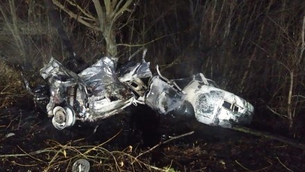 В воронежском селе в ДТП с пожаром погибли водитель и пассажир