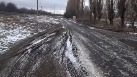 Жалобы жителей воронежского посёлка на ужасную дорогу дошли до Бастрыкина